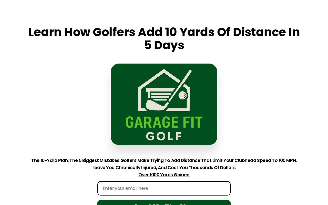 10-Yard Plan